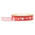 thumbnail image 1 of Cintas de grosgrain de corazón de 10 m para envolver regalos de boda de San Valentín rojo Zulema Cintas de raso grosgrain, 1 of 8