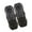 Black, variant on 4PCS Against Slip Rubber Tire Fetters For Automobiles SUVs 165 245mm Rubber Quick Installation Permanent Sleet Road Security