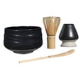 thumbnail image 2 of te para Matcha japonés, te para de cerámica Matcha, te Chasen negro Zulema Soporte para batidor Matcha, 2 of 8