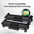 thumbnail image 3 of Compatible Brother TN830TG TN830 3000 Pages 2 Pack avec Puce par Superink, 3 of 5