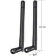 thumbnail image 2 of Generic Antenne Mâle WiFi Double Bande 2.4GHz 5GHz 3dBi MIMO RP-SMA pour Routeur WiFi, Lot de 2, 2 of 5