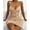 Khaki, variant on Women's Casual Tennis Dress Women's Sleeveless Pleated Bodycon Spaghetti Strap Club Dress for Party and Everyday Wear Green M