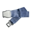 FAA Compliant Universal Type A Airplane Seat Belt Extender with Carrying Case and Owner's Card (Blue)