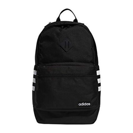 adidas Classic 3S Backpack, Black/White Test, One Size