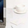 thumbnail image 3 of Transparent Sticky Notes 70*95mm in Self-Stick Note Pads Waterproof Memo Pad Scratch Pad, 300-Sheets/Pack (Clear), 3 of 7