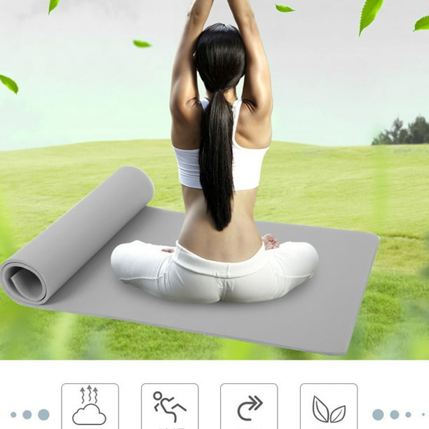 NBR Yoga Mat Closed-Cell Foaming Body Yoga Mat Non-slip Exercise