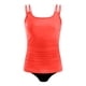 thumbnail image 4 of Conjunto de Bikini de Cintura Alta para Mujeres sin Mangas Sólido, Empujable Acolchado Traje de Baño de Corte Alto Ropa de Playa de Verano, 4 of 6