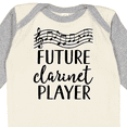 thumbnail image 4 of Inktastic Future Clarinet Player Music Boys or Girls Long Sleeve Baby Bodysuit, 4 of 5