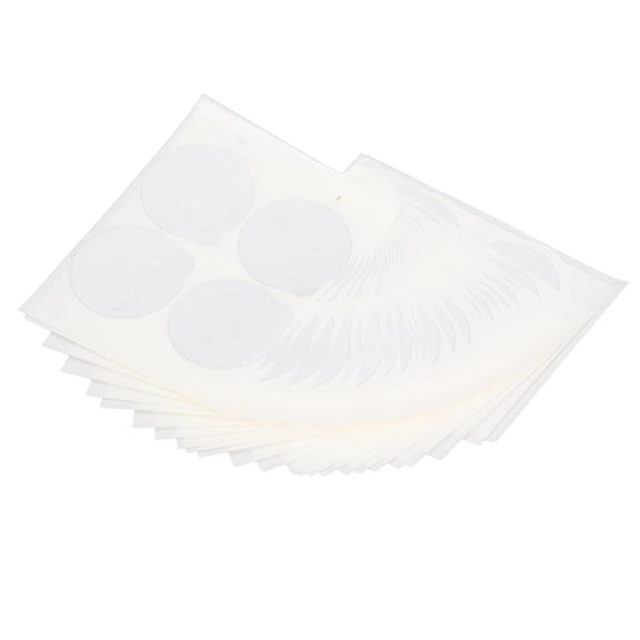 BIMZUC 100‑Pack Aluminum Foil Coffee Capsule Lids – Refillable & Disposable, 45 mm Self‑Adhesive Seals for Hot Coffee Pods