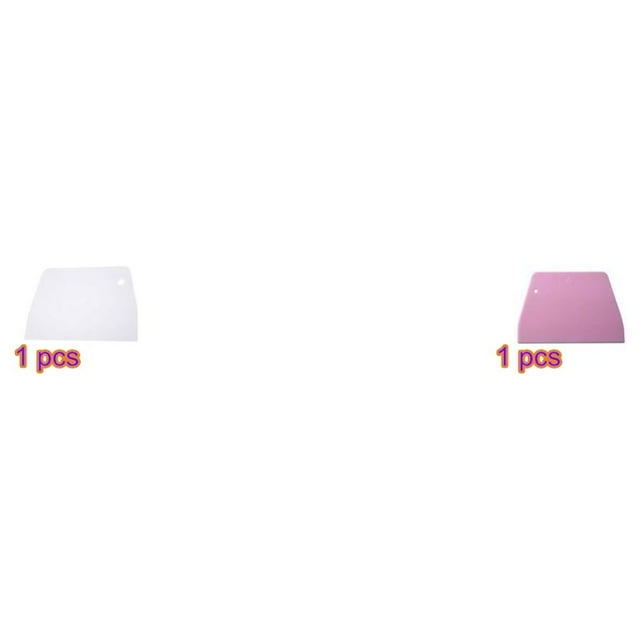 Cake Scraper Cookie Biscuit Dough Spatula Chopper PP Plastic Baking Scraper Kitchen Bakery Tool, Ruiboury