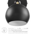 thumbnail image 4 of Sconce Wall Lamp Light Fixture, Black, Metal, Modern Contemporary, Mid Century Living Kitchen Cafe Bistro Restaurant Hospitality, 4 of 9