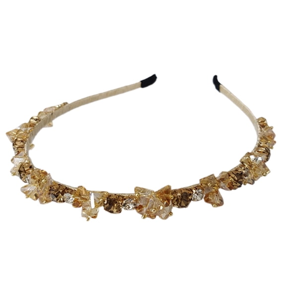 Tisuna Headbands For Women, Stylish Non Slip Hair Bands Rhinestone Head Bands For Party