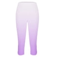 thumbnail image 5 of Jamsmile Womens Leggings Gradient Color Print 7/8 Leggings Beach Casual Butt Lifting Soft Tummy Control Stretchy Pants, 5 of 5