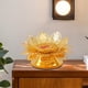 thumbnail image 1 of Portavelas Decorativo Macarena Portavelas de loto Dorado, 1 of 8