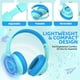 thumbnail image 4 of Auriculares Bluetooth VibeTune Kids 60H Playtime Blue Macaron, 4 of 7