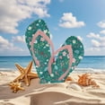 thumbnail image 4 of POLERO Wild Floral Green Print Flip Flop Sandal Water Shoes - Beach Slides Slip-on Quick Dry Thong FlipFlops Sandals for Boys (11-12 Little Kids) Size 1, 4 of 7