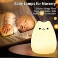 thumbnail image 5 of CUTE KITTY NIGHT LIGHT, GoLine Gifts for Women Teen Girls Baby,Night Lights for Kids Bedroom, Cute Christmas Kitty Silicone Nightlights for Children T, 5 of 5