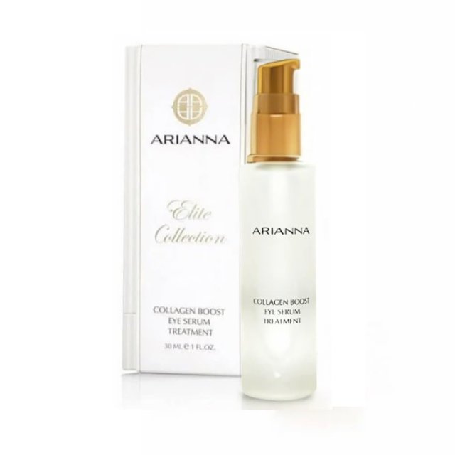 ARIANNA-SKINCARE Collagen Boost Tratamiento de suero para ojos antienvejecimiento Hidrata y mejora la hinchazón debajo de los ojos y las ojeras Suero Sin parabenos