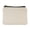 White, variant on Canvas Wallet for Women Men Small Mini Coin Pocket Pack Lightweight Purse with Zipper