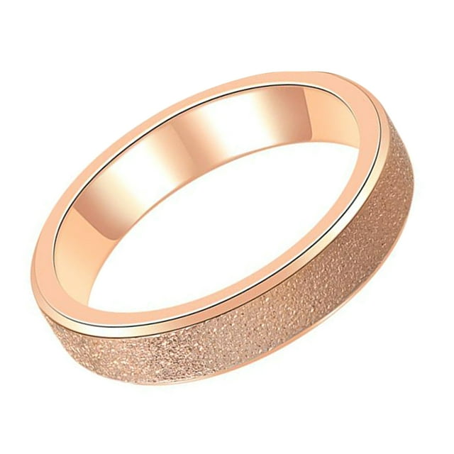 UPGRATOR Anillo Para Mujer Y De Dorado Con Retro Y Fino