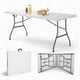 thumbnail image 1 of Mesa Plegable Blanca 2.40 m Tipo Portafolio Kinghouse, Ideal para Eventos, Jardín y Camping, Resistente, 1 of 6