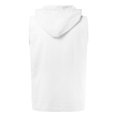 thumbnail image 4 of Bcfgryg Mens Solid Color Simple Csual Fashion Drawstring Button Hooded Vest Top Men's Work Vest, 4 of 4