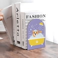thumbnail image 6 of Naloa Corgi Washing in Bathtub 2 Pcs Bookend Large Capacity Office Book Ends for Home Office Library School Study Decoration, 6 of 8