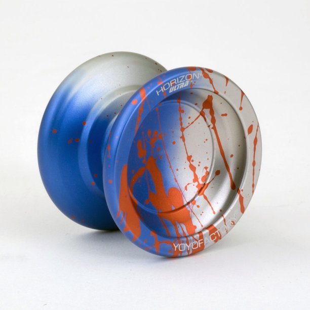 YoYoFactory Horizon ULTRA YoYo 7068 Aluminum Alloy (Silver Blue with