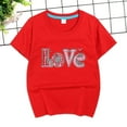 thumbnail image 4 of Godom Short Sleeve Shirt for Girls Kids Crewneck T-Shirts Girls' Summer T Shirts, 4 of 5