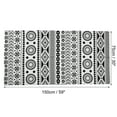 thumbnail image 2 of Unique Bargains 1 Pcs Soft Absorbent Beach Towel Geometry Pattern Classic Design Black White 59'x30' for Beach, 2 of 7