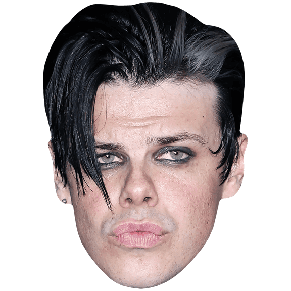 Yungblud (Serious) Big Head. Larger than life mask.
