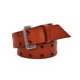thumbnail image 1 of Cinturón de doble punta para hombre, cinturón de mezclilla de cuero de 2 agujeros para hombres para regalo del día del padre para papá abuelo, rojo-marrón, 47.2"-49.2" WD.WDQZL electrónico, 1 of 5