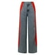 thumbnail image 3 of WILLBEST Pantalones Casuales para Mujer, Vaqueros elegantes con Rayas de Patchwork, Cintura Alta, Corte Holgado, Vaqueros con Bloques de Color, Pantalones Rectos de Pierna Ancha Extra Grande, 3 of 4