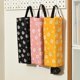 thumbnail image 2 of Juego de 1 bolsa de basura de plástico lavable con soporte de pared plegable para cocina, baño, sala de estar, oficina, RV con margarita negra, 10x34cm, 2 of 5