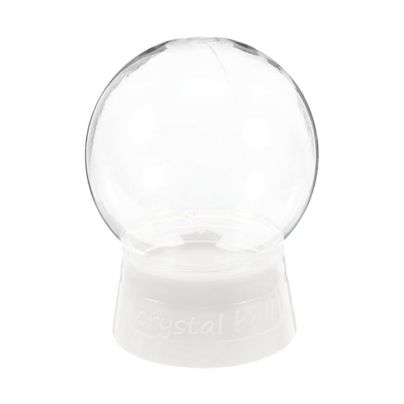 Textile Storage for Home Plastic, Home Textile Storage A White Crystal Spherical Storage Tank (Multi-color-One Size)