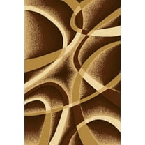 Premium Hand Carved Abstract Modern Rug Contemporary Colorful Thick Carpet Design 3995 (2'2"x7'3" Runner,Blue)