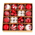 thumbnail image 4 of Christmas Ball, 42 pcs Christmas Ball Ornaments Set, Christmas Tree Decorations, Hanging Christmas Baubles Balls Ornaments Set, 4 of 7