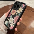 thumbnail image 3 of Floral Summer Thickened Anti-Fall Phone Case for iPhone 14 15 11 12 13 16 Pro Max 7 Plus XS XR bump Solid Silicone Back Cover tzw, 3 of 6