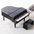 thumbnail image 2 of Modelo en Miniatura de Casa uñecas de Plástico, Modelo de Instrumento Musical de Decorión de Casa uñecas DIY con Partituras para Negro Sunnimix Piano en miniatura, 2 of 8