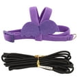 thumbnail image 4 of Bird Harness Leash, Wing Design  Harness Leash Flexible Purple  For Birds XS Purple, 4 of 8