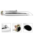 thumbnail image 2 of Tubo de Escape para Motocicleta ANGGREK Universal Plata Galvanizada 50 cm, 2 of 8