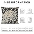 thumbnail image 5 of SHANXI Popular Ball Sports Throw Pillow Cases Retro Basketball Black Decorative Pillow Covers 20x20in, 5 of 5