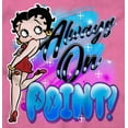 thumbnail image 2 of Betty Boop Air Brushed On Point Women Crewneck Sweatshirt Brisco Brands 2X, 2 of 6
