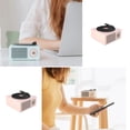 thumbnail image 4 of Turntable Universal Multicolor Wireless Speaker Stereo Sound Box for Household Charging Record Player Home Studio Desktop Hotel Shop Pink, 4 of 8