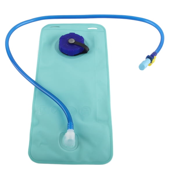 Mochila de Hidratación, Bolsa de Agua de 2l Con Pajita, Correas Ajustables, Cremalleras Dobles, 3 Bolsillos, Ideal para Correr,