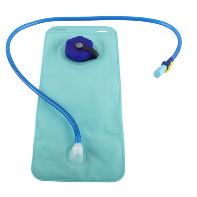 Mochila de Hidratación, Bolsa de Agua de 2l Con Pajita, Correas Ajustables, Cremalleras Dobles, 3 Bolsillos, Ideal para Correr,