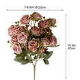 thumbnail image 3 of Artificial Flower Bouquet for Home Decoration - Realistic Fake Flowers for Weddings, Parties, and Events - Perfect for Vases and Centerpieces, 3 of 9