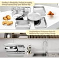 thumbnail image 4 of Walchoice Stainless Steel Bake Set of 9, Metal Cake Baking Pans, Include Baking Pans & Cookie Sheets, Pizza/Loaf/Muffin Pan, 4 of 7
