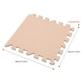 thumbnail image 3 of 12pcs EVA Foam Mat Interlocking Foam Tiles Playground Flooring Puzzle Mat Multiple Colors -Skid Mat with Finishing Border, 3 of 7