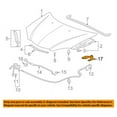 thumbnail image 3 of For 02-06 RSX Base/Type-S Coupe Front Hood Hinge Bracket Driver Side AC1236101, 3 of 5